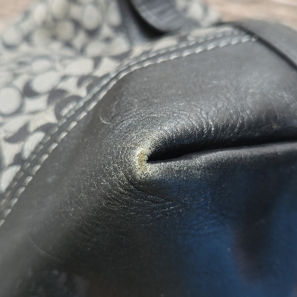 Coach Signature Legacy Molly Satchel 2Way Shoulder/Satchel 21154 - Picture 12 of 16